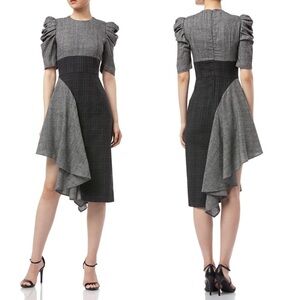 AMUR Uma Dress Grey/Charcoal